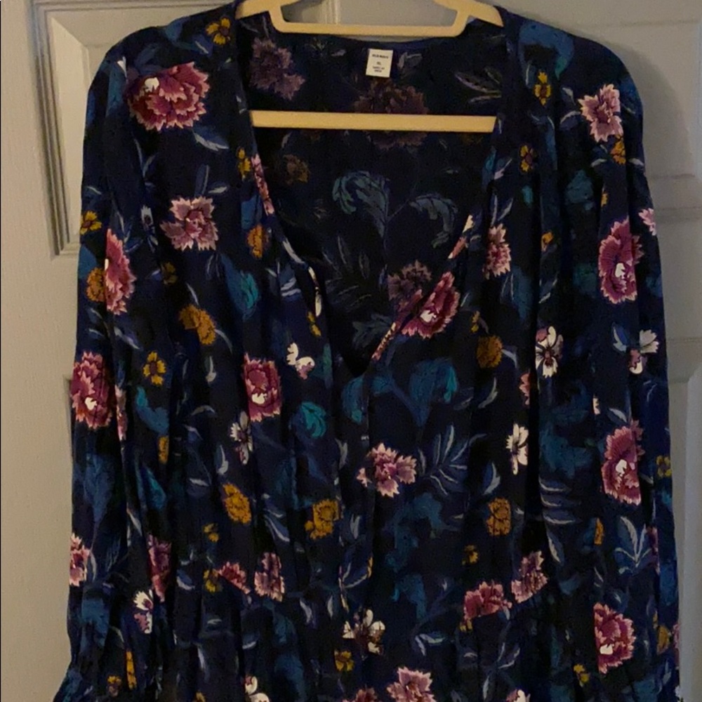 Floral print dress